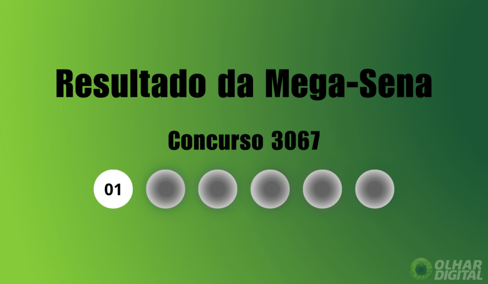 Resultado da Mega-Sena de hoje: veja números e ganhadores do concurso 3067 (terça, 06/10)
