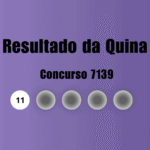 Resultado da Quina de hoje: veja números e ganhadores do concurso 7139 (sexta, 09/10)