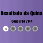 Resultado da Quina de hoje: veja números e ganhadores do concurso 7144 (sexta, 16/10)
