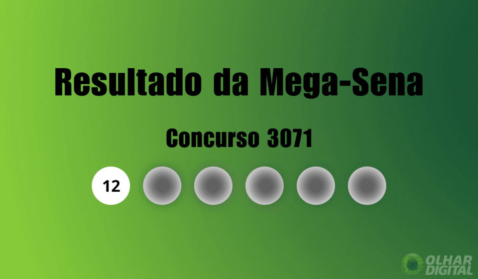 Resultado da Mega-Sena de hoje: veja números e ganhadores do concurso 3071 (domingo, 18/10)