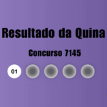 Resultado da Quina de hoje: veja números e ganhadores do concurso 7145 (domingo, 18/10)
