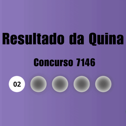 Resultado da Quina de hoje: veja números e ganhadores do concurso 7146 (segunda, 19/10)