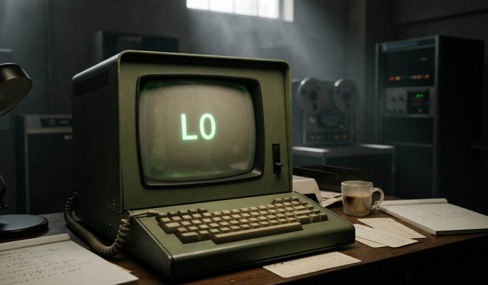 Há 57 anos, internet nasceu com uma mensagem que travou no meio