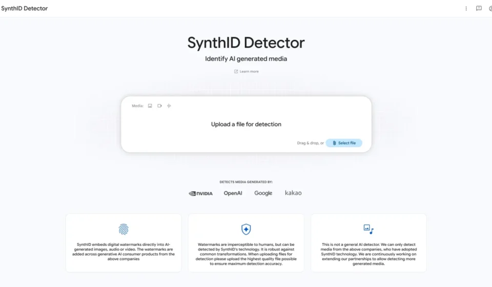 SynthID: Google libera ferramenta que revela se conteúdo foi feito por IA